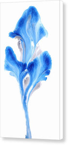 Petals Of Cobalt - Canvas Print