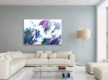 Load image into Gallery viewer, River Bend - 24&quot; x 36&quot; Original Fluid Acrylic Painting